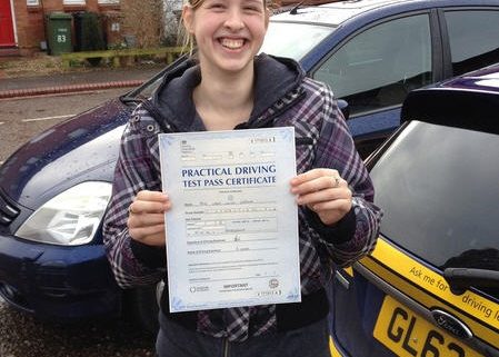 Casey Clapham First Time Test Pass Denovo Driving School Peterborough