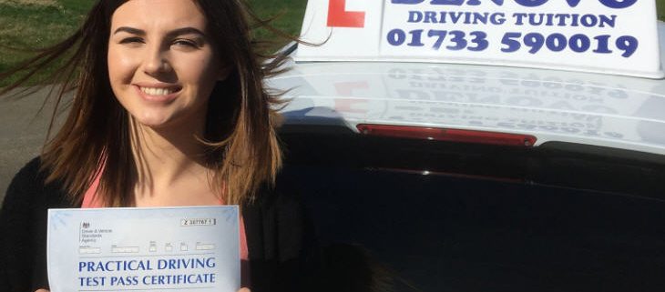 Sibel Aydogan First Time Pass Denovo Driving School Peterborough